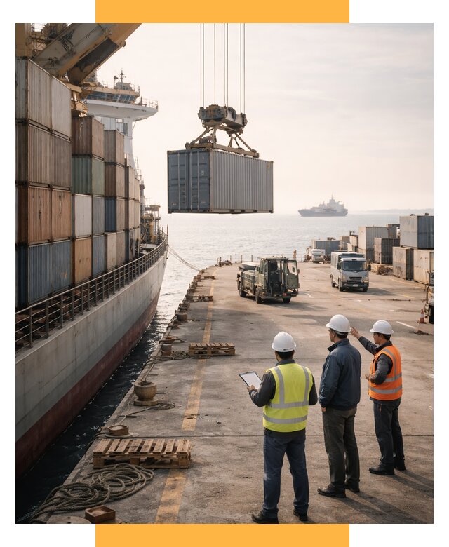 Морские перевозки грузов по миру от 45815 р. | СетСервис-Тгн