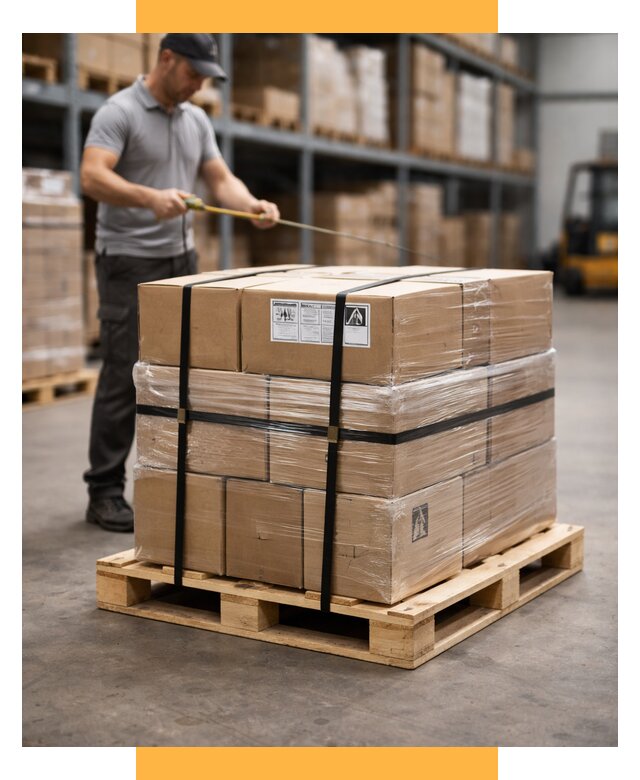 Упаковка и паллетирование грузов от 3563 р. | СетСервис-Тгн