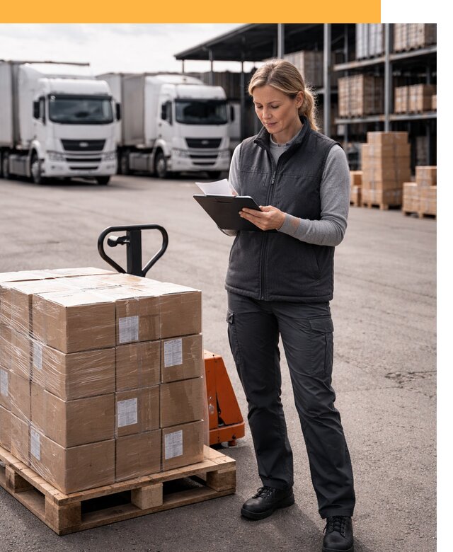 Доставка грузов из Европы к дверям клиента от 12217 руб