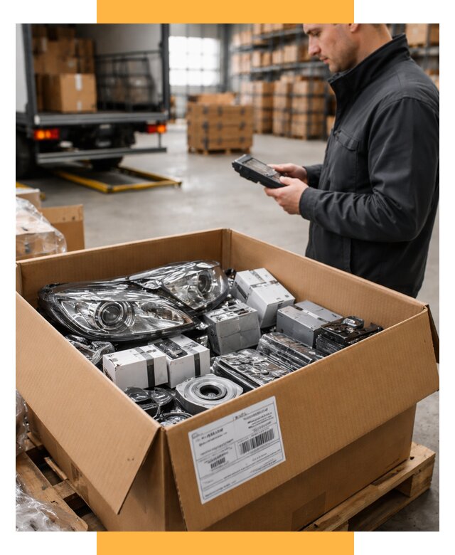 Доставка автозапчастей из Европы под ключ от 12726 р. | СетСервис-Тгн