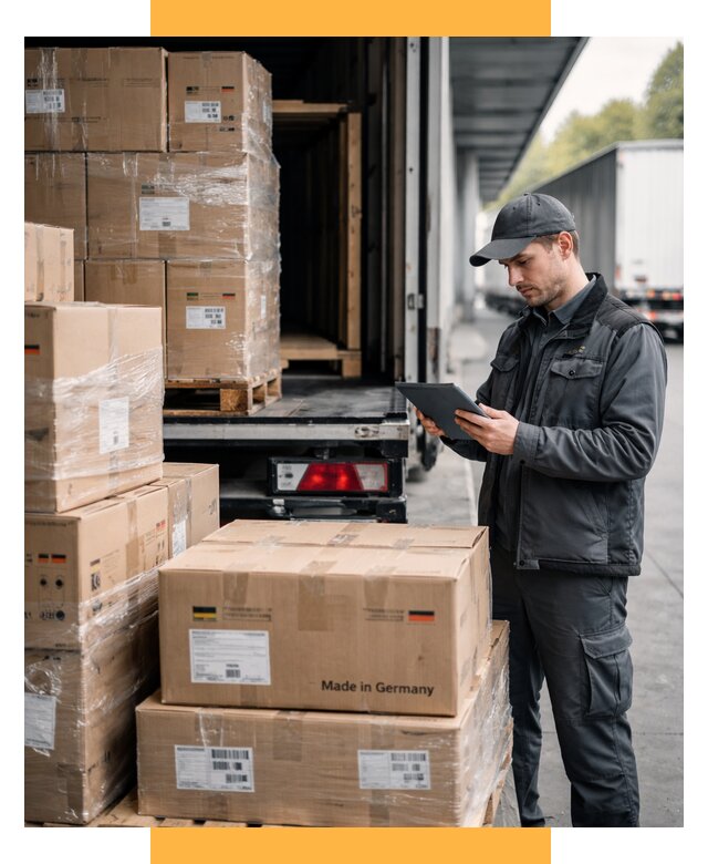 Доставка грузов из Германии от 45815 р. быстро - СетСервис-Тгн