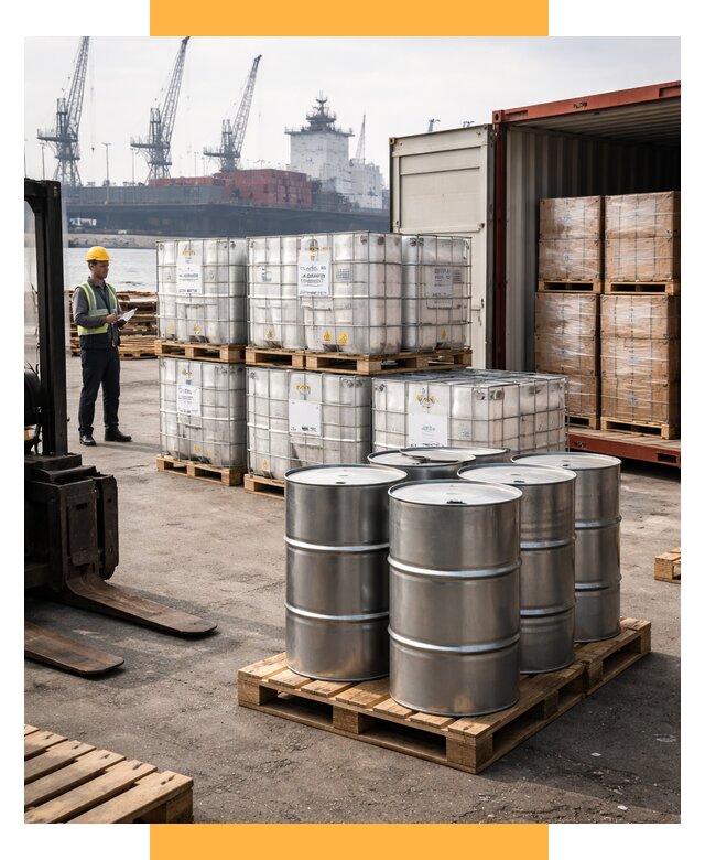 Доставка химического сырья из Индии от 254525 р. | СетСервис-Тгн