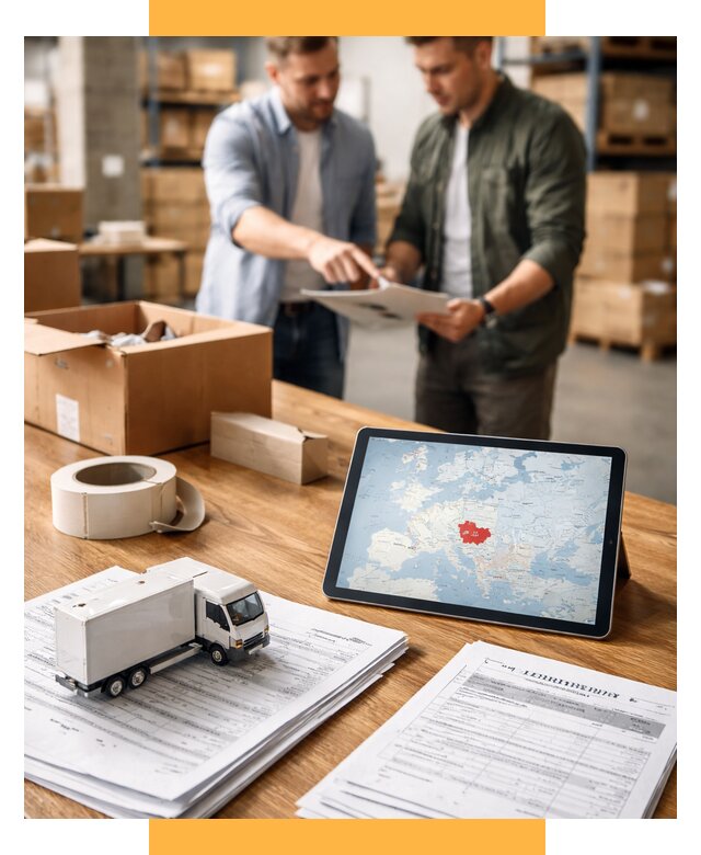 Доставка грузов в Чехию от 35634 р. - логистика СетСервис-Тгн