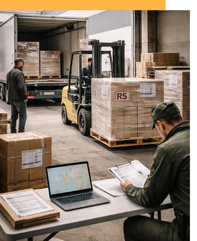 Доставка грузов в Сербию от 45815 руб, международные перевозки