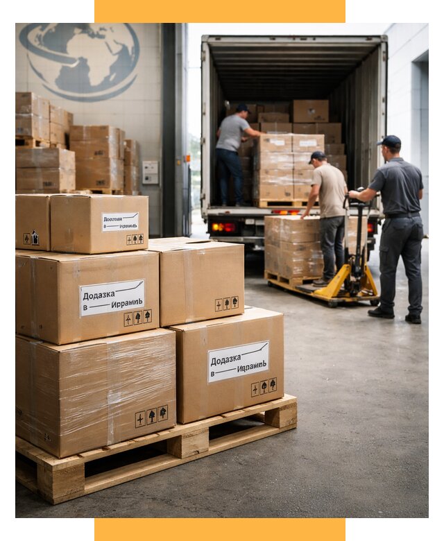 Доставка грузов в Израиль и экспорт от 45815 р. СетСервис-Тгн