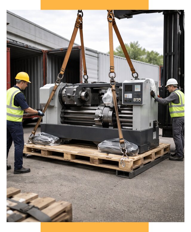 Перевозка станков и таможня от 61086 р. | СетСервис-Тгн логистика