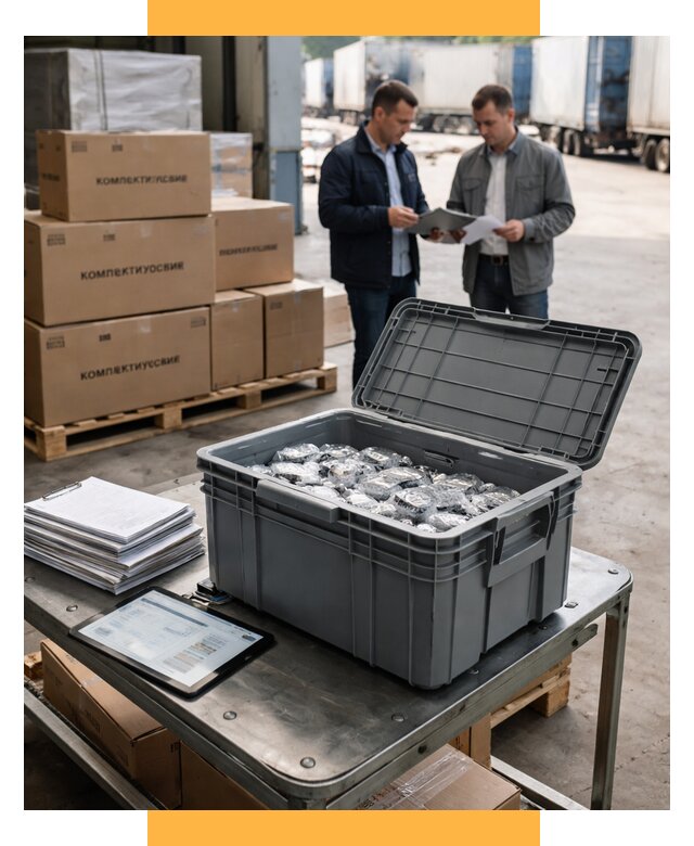 Перевозка комплектующих из Китая от 6618 р. | СетСервис-Тгн