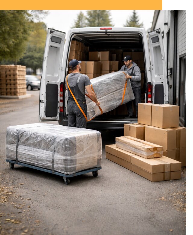 Перевозка мебели по России и за рубеж с таможней от 7636