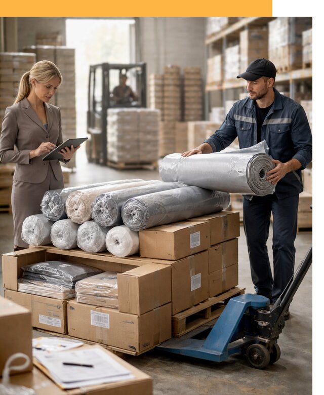 Перевозка текстиля по миру от 15272 руб. с таможней и страхованием