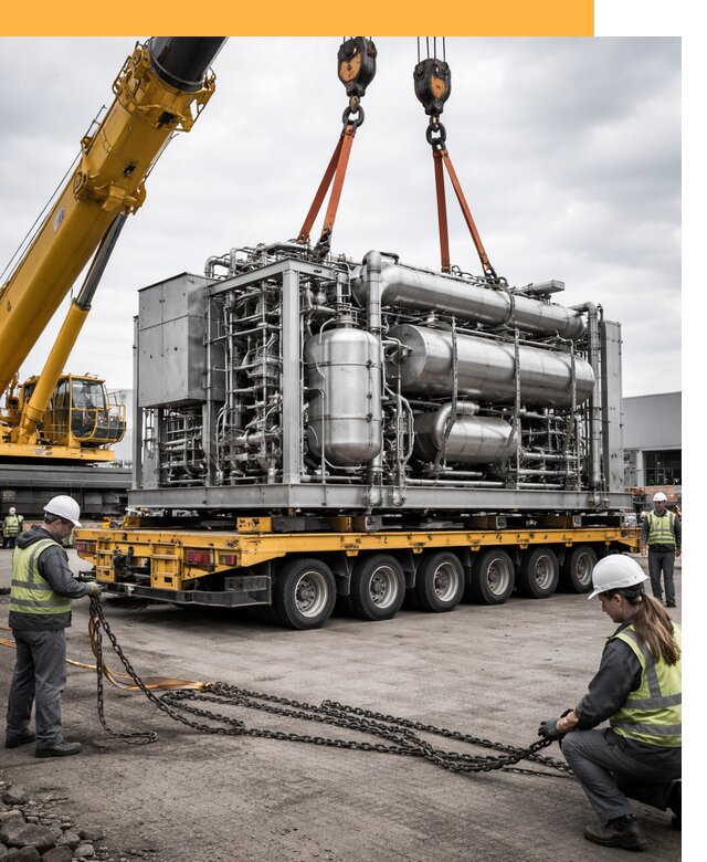 Перевозка тяжеловесных грузов по миру от 152715 руб