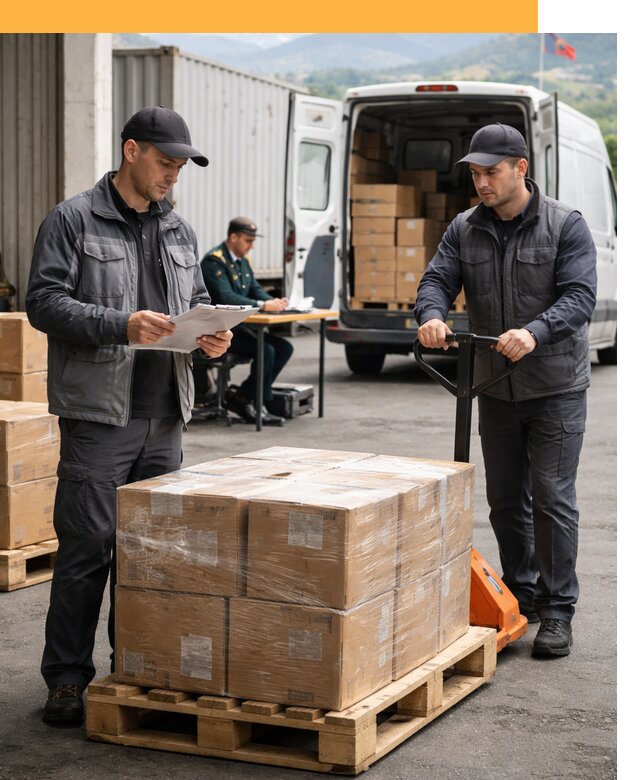 Доставка грузов через Армению, быстрая таможенная очистка от 25453