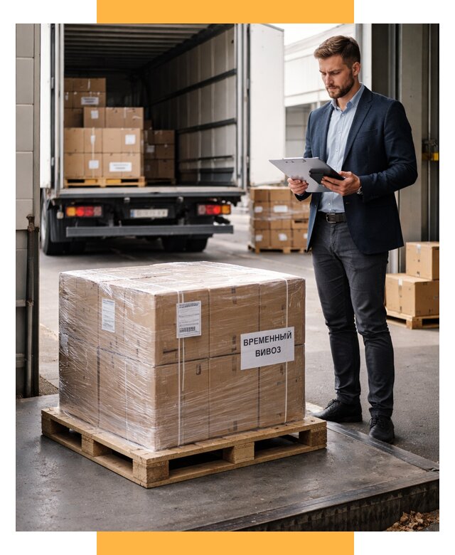Временный вывоз товаров под ключ от 8145 р. | СетСервис-Тгн