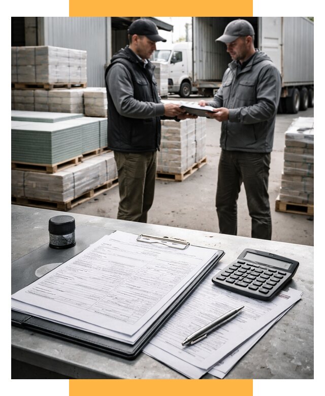 Таможенное оформление стройматериалов от 8654 р. | СетСервис-Тгн