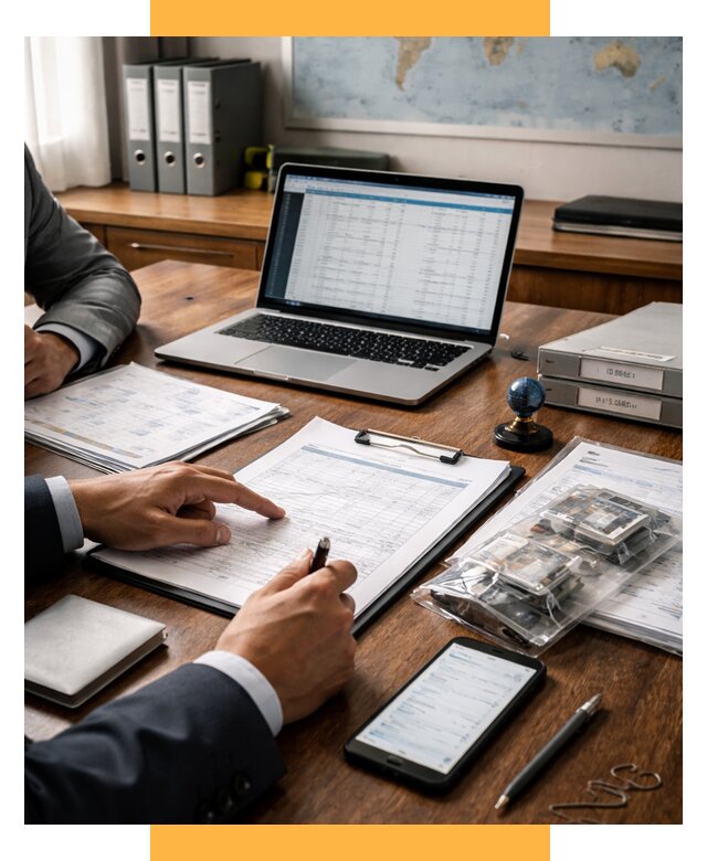 Проверка поставщика за рубежом от 8654 р. | СетСервис-Тгн аудит