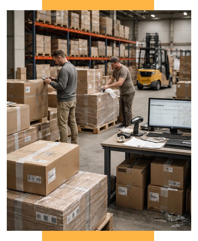 Склад консолидации в Европе от 6618 р., услуги СетСервис-Тгн